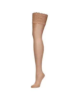 WOLFORD | Medias "Satin Touch 20 Stay-Up" (gobi) | 
